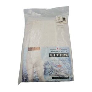 Morgan Mills Lites Mens Size 2X‎ 46-48 Thermal Underwear Drawer Pants White